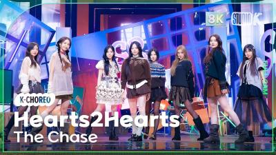 [K-Choreo 8K] 하츠투하트 직캠 'The Chase' (Hearts2Hearts Choreography) @MusicBank 250228