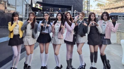 HEARTS2HEARTS แสดงสดในงาน SMTOWN Live LA 2025